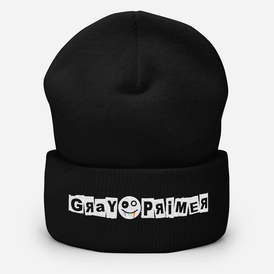 Gray Primer Beanie