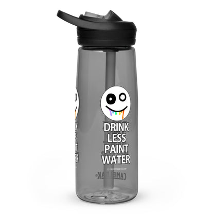 DRINK LESS PAINT WATER - Gray Primer water bottle | CamelBak Eddy®+