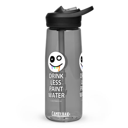 DRINK LESS PAINT WATER - Gray Primer water bottle | CamelBak Eddy®+